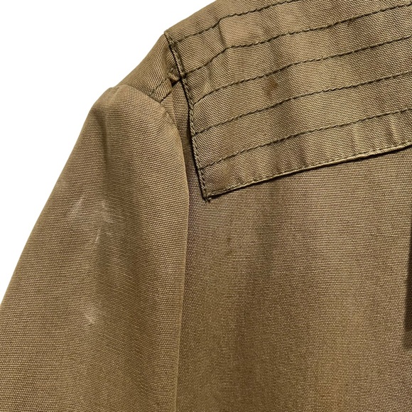 TED BAKER Women’s Army Green Military Utility Shacket Size 3 - Picture 9 of 12